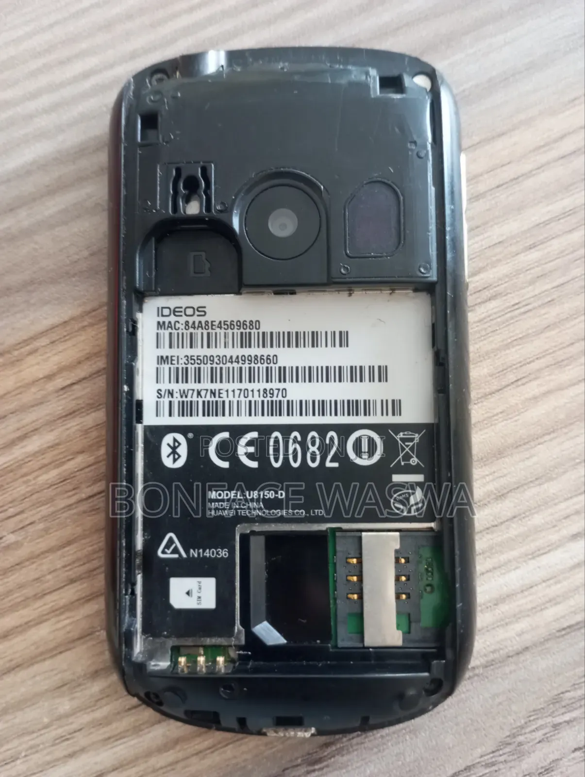 Huawei U8150 Ideos Blue