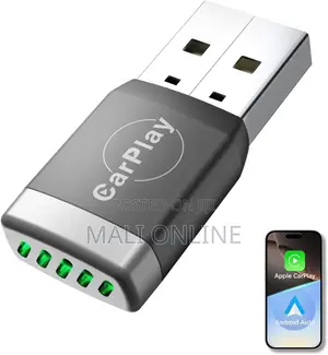 Wireless Carplay Android Auto Adapter Usb Dongle 2-in-1 Smart Mini Box