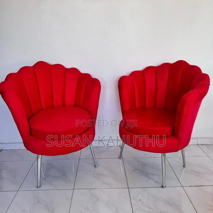 Dapper Red Parlour Seats