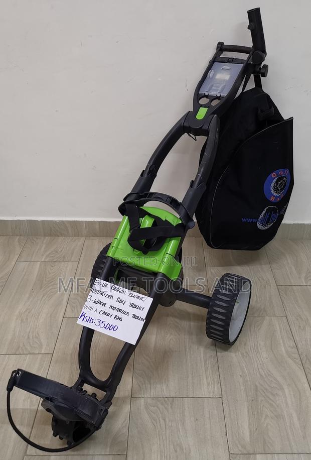 Go-Kart Eletrc Motorized 3 Wheel Trolley - main view