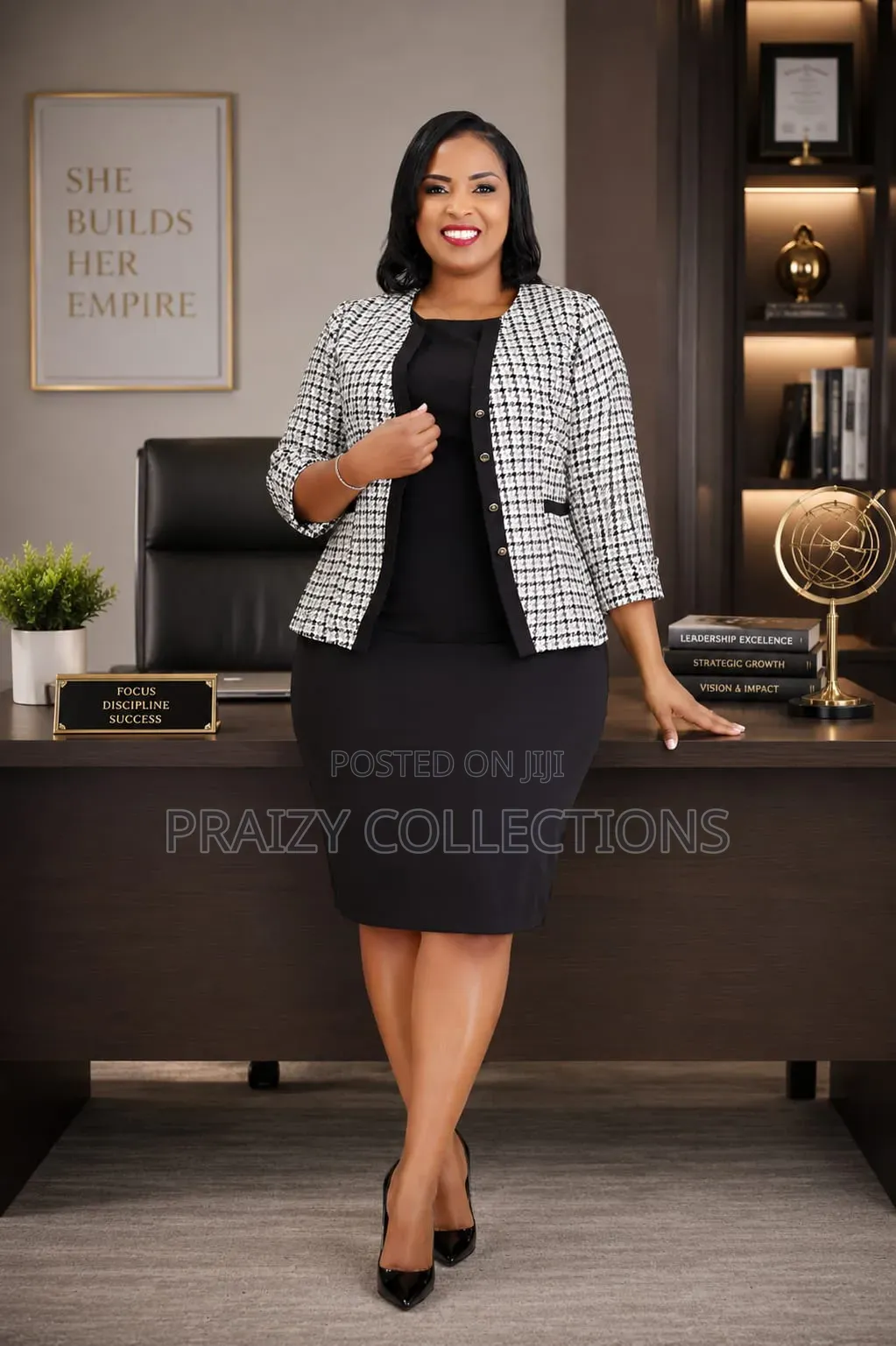 2-Piece Set Dress Plus a Coat