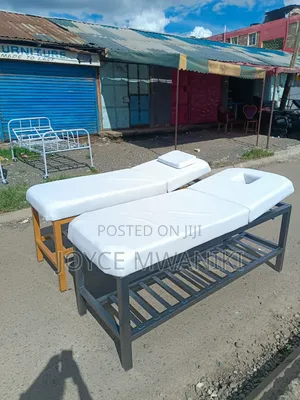 2 High Standard Massage Beds, With Coated Frame