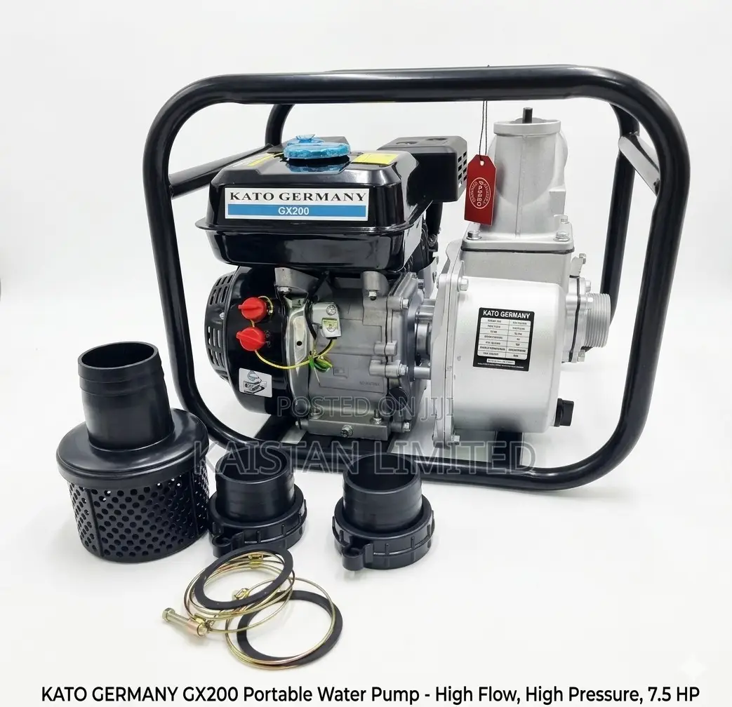 Kato Germany Petrol Water Pump 7.5hp 3 Inches/3 Inch Petrol Pump