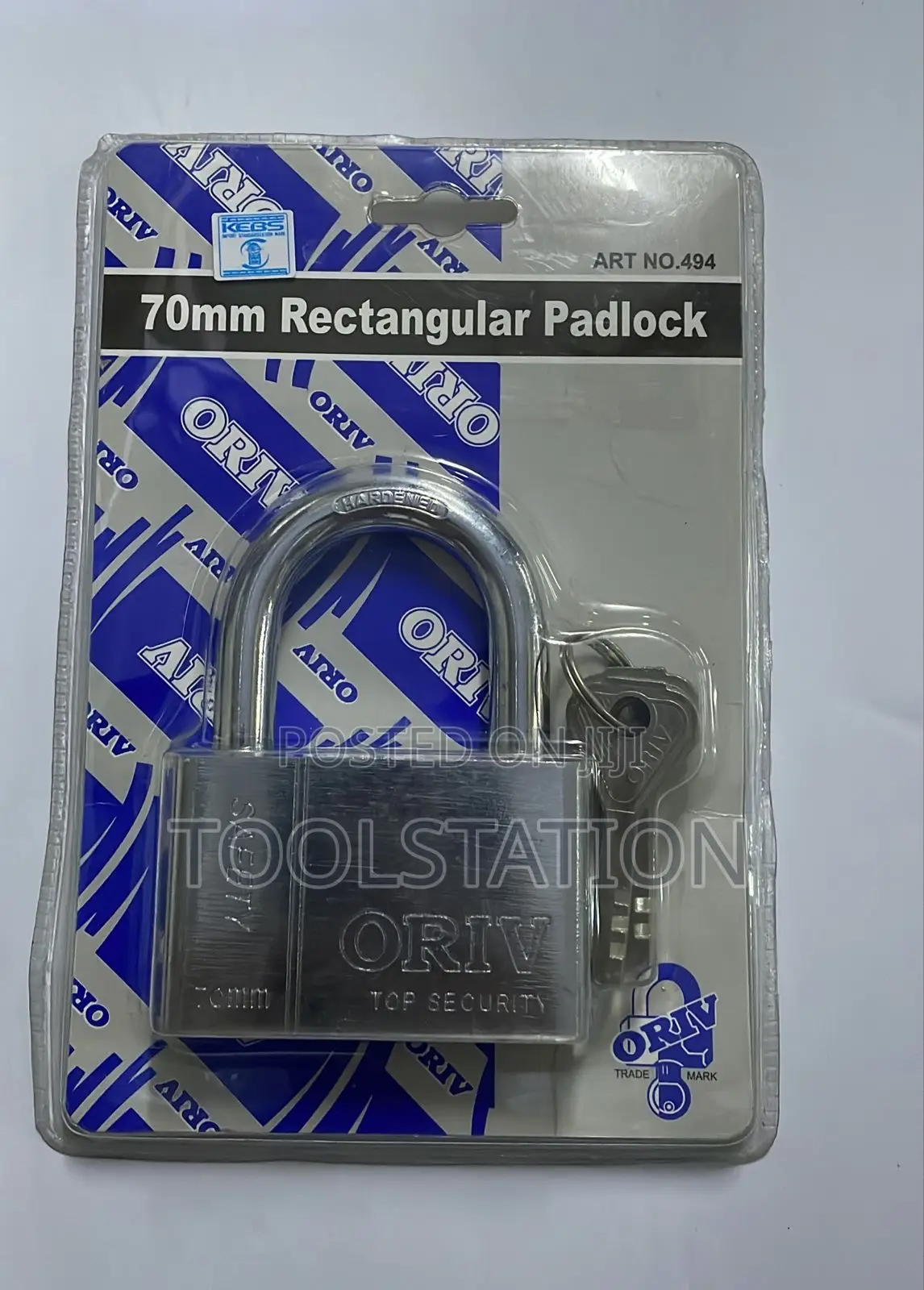 Padlock 70 Mm Original Oriv No 494