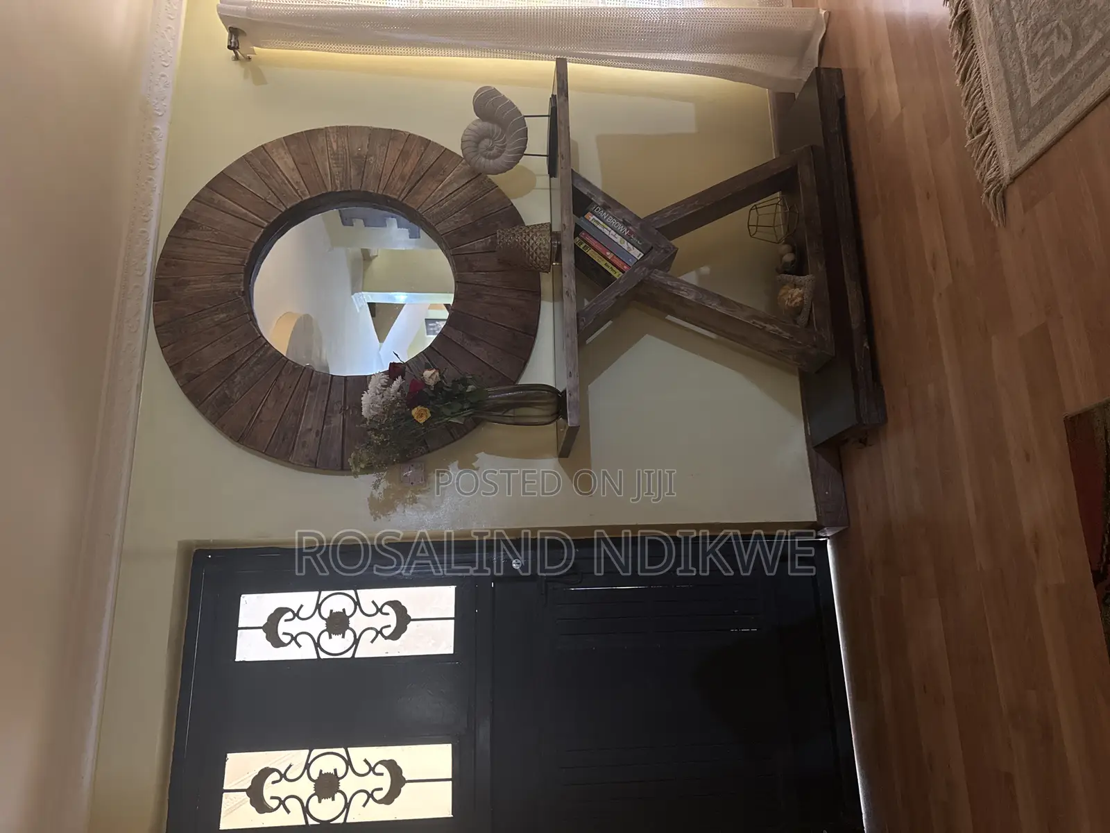 Console and a Mirror