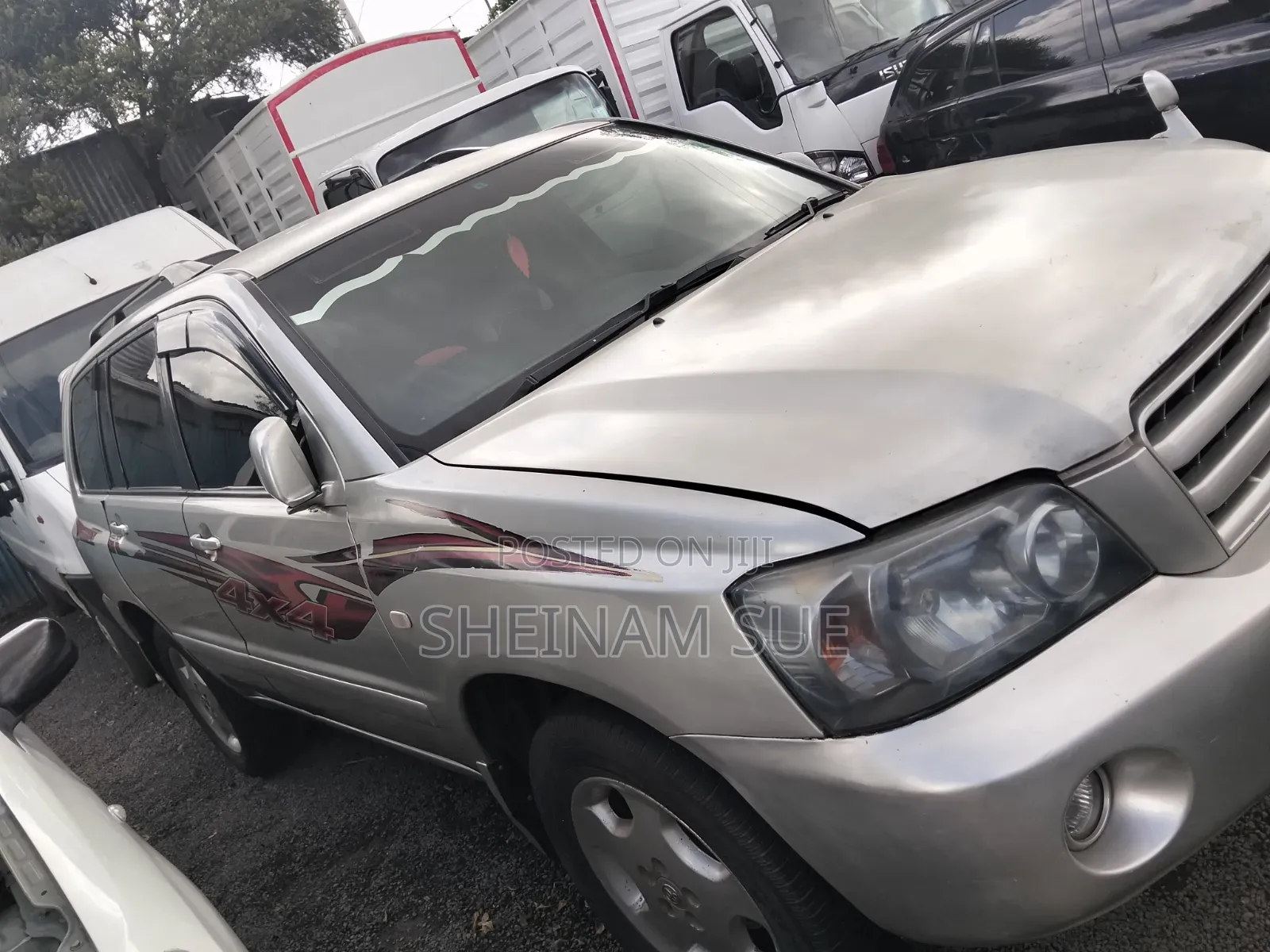 Toyota Kluger 2004 Silver
