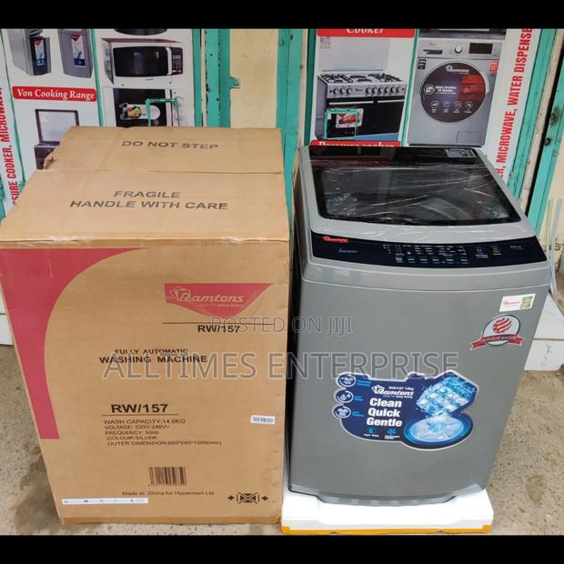 *Ramtons Washing Machine Fully Automatic 14kg Rw157 Top Load