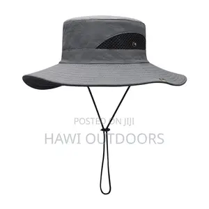Narrow-Brim Bucket Hat