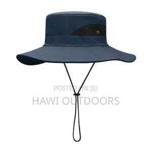 Narrow-Brim Bucket Hat