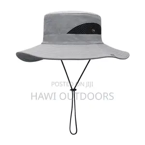 Narrow-Brim Bucket Hat