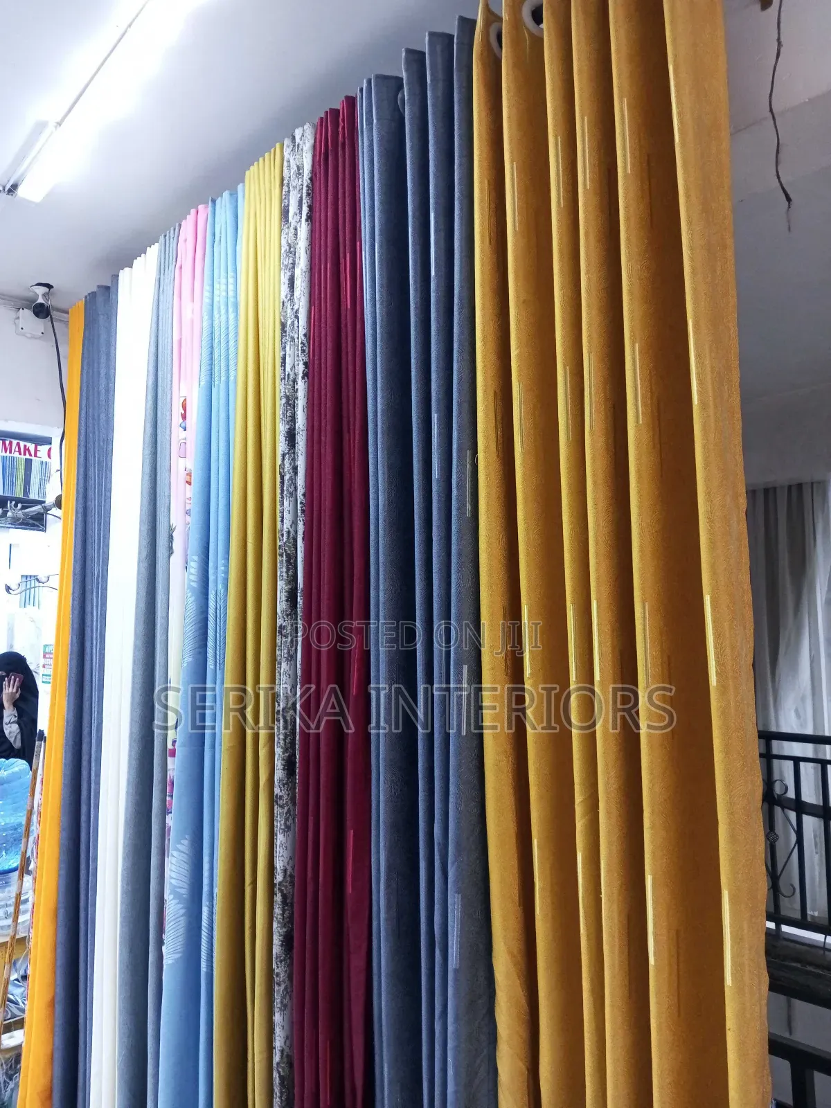 Mix Colours Curtains Curtains Environmental Friendly Robertson's