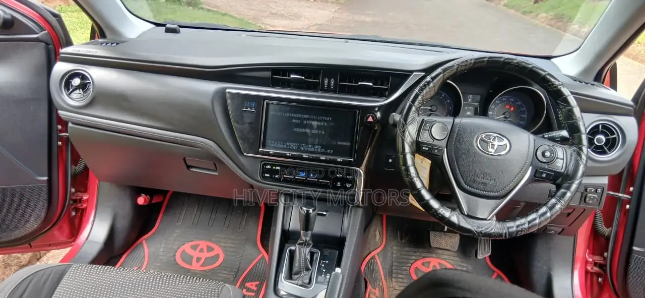 Toyota Auris 2017 Red
