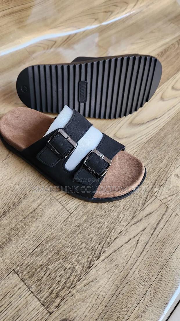 Leather Suide Sandal