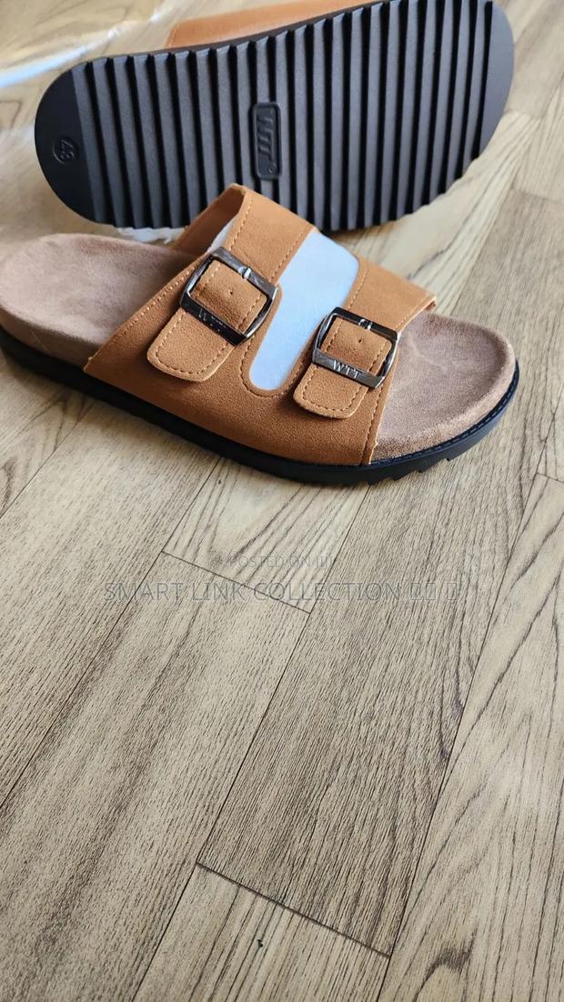 Leather Suide Sandal - thumbnail 2