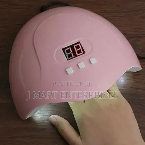 54w Uv Led Nail Lamp 18 Leds Nail Dryer With Timer Setting Gel Nails