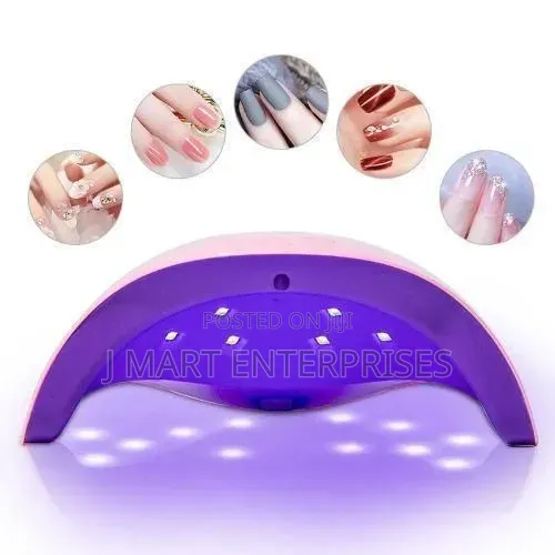 54w Uv Led Nail Lamp 18 Leds Nail Dryer With Timer Setting Gel Nails