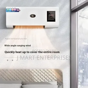 Wall-Mounted Electric Heater Air Conditioner - 1800w, White,