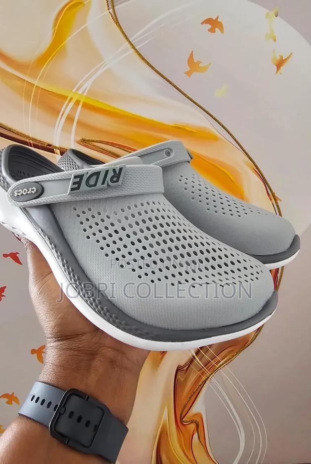 Light Grey Crocs Literide - thumbnail 2