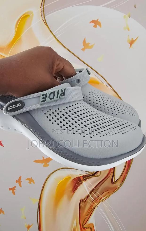 Light Grey Crocs Literide - thumbnail 3
