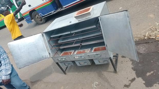 3 Deck Galvanised Charcoal Oven