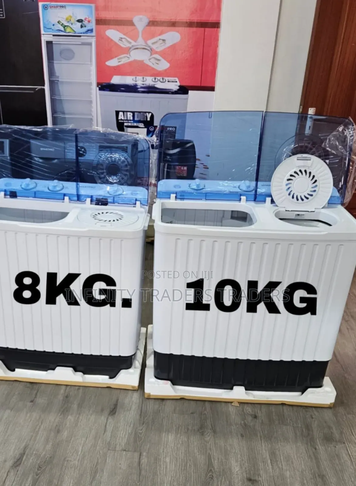 8kgs Smart Pro Twin Tub Washing Machine