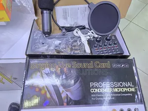 Original Bm800 Condenser Mic With Clear Sound for Podcast Recording