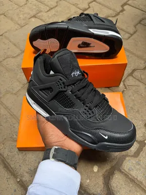  Jordan 4 Bike Black