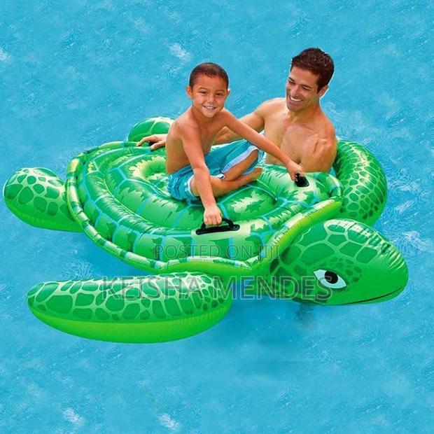5 Foot Turtle Pool Float - main view