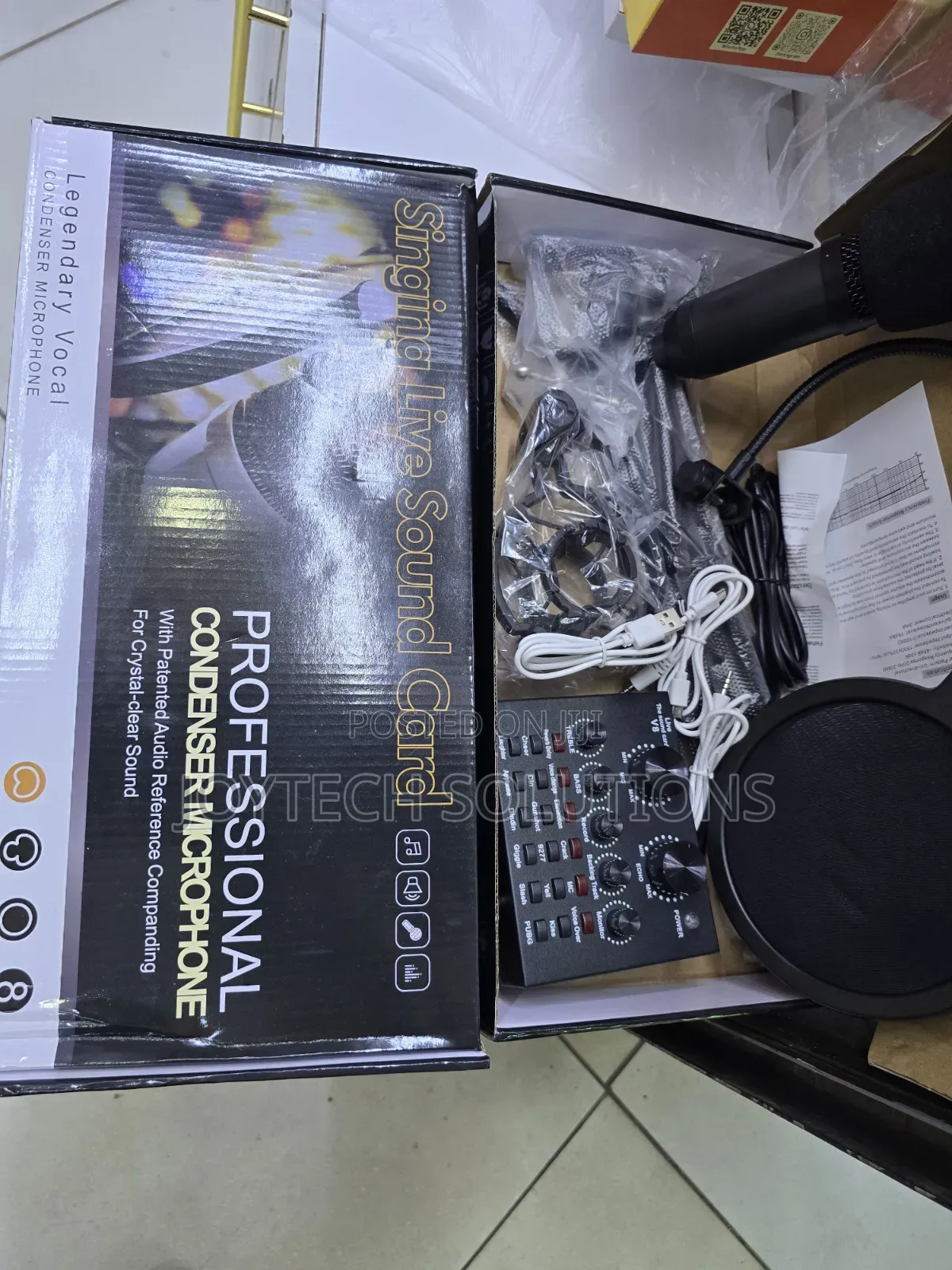 High-Sensitivity Bm-800 Studio Mic for Vocal Recording Streaming
