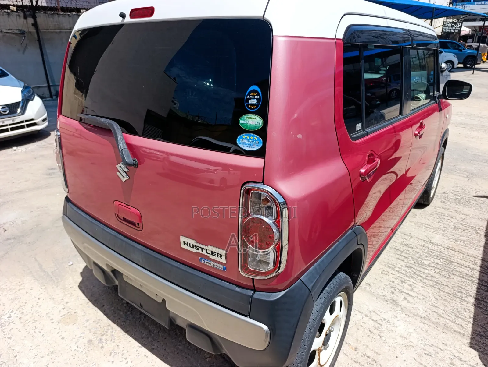Suzuki Hustler 2019 Maroon