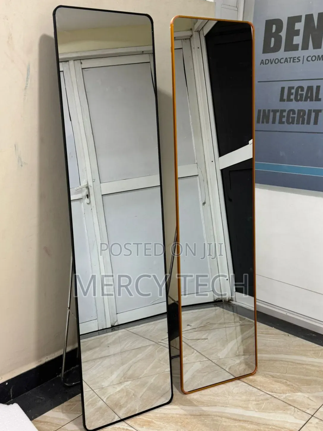 Mini Linglong Full Length Dressing Mirror (151cm × 41cm × 7cm) (890-1)