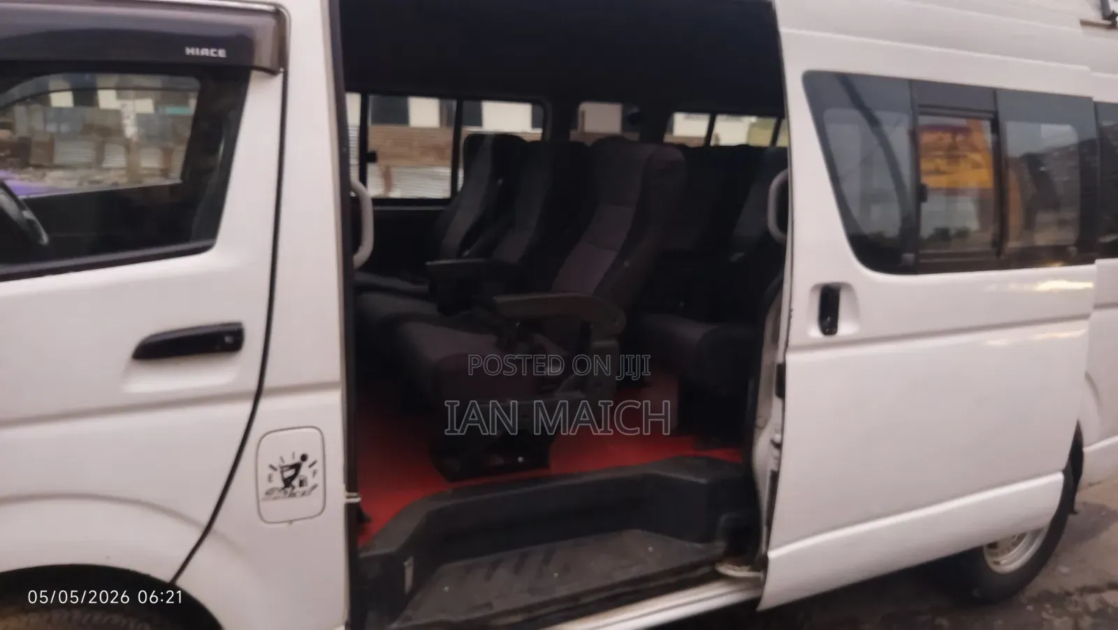 14seater Van Available for Hire