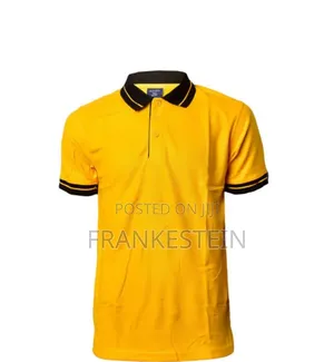 Yellow Black Polo Shirt