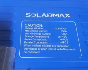 Solar Max Lithium Battery