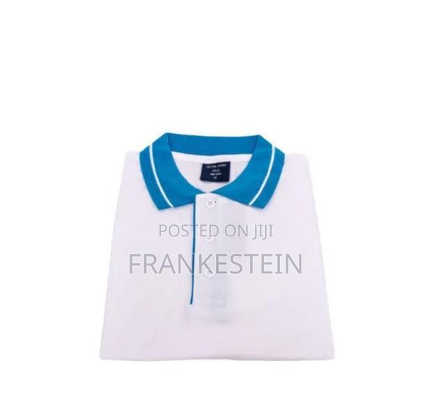 White Cyan Polo Shirt - thumbnail 2