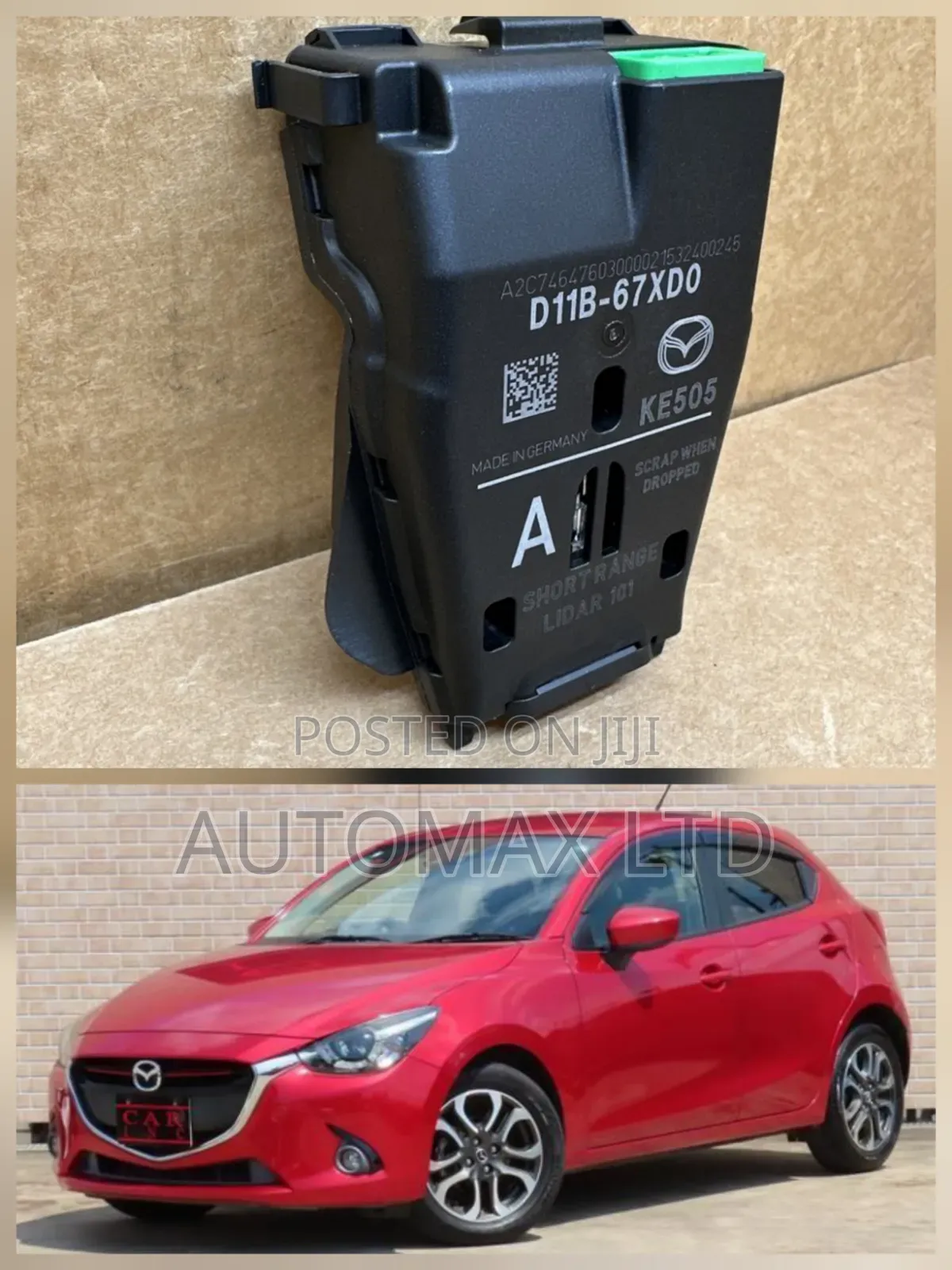 Mazda Demio, Forward Recognition Wind Screen Camera