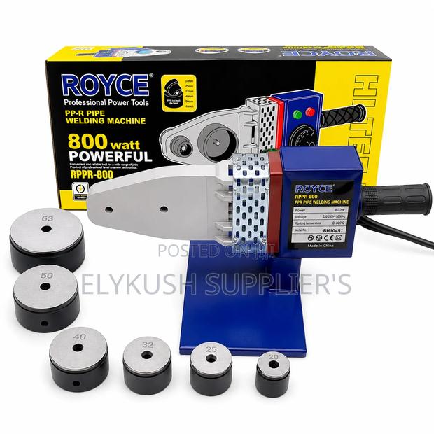 Royce 800w PPR Pipe Welding Machine Plastic Pipe Fusion Welder Kit