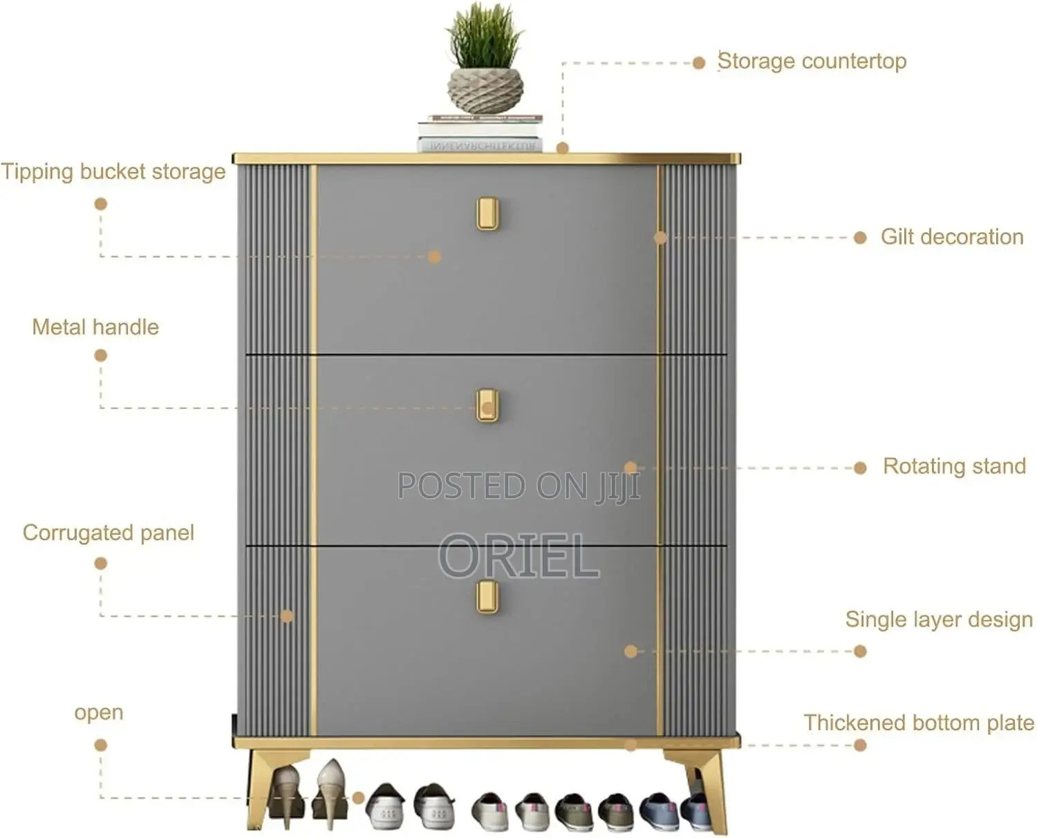 Shoe Cabinets : Flip Down Home Shoes Cabinet