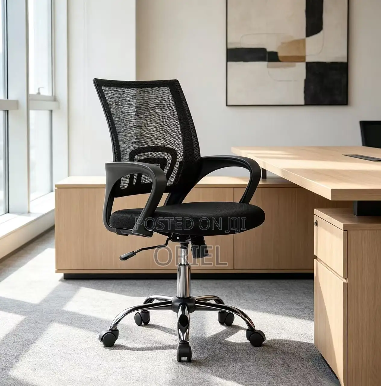 Mid-Back Office Chair : Premium Breathable Conference Chair