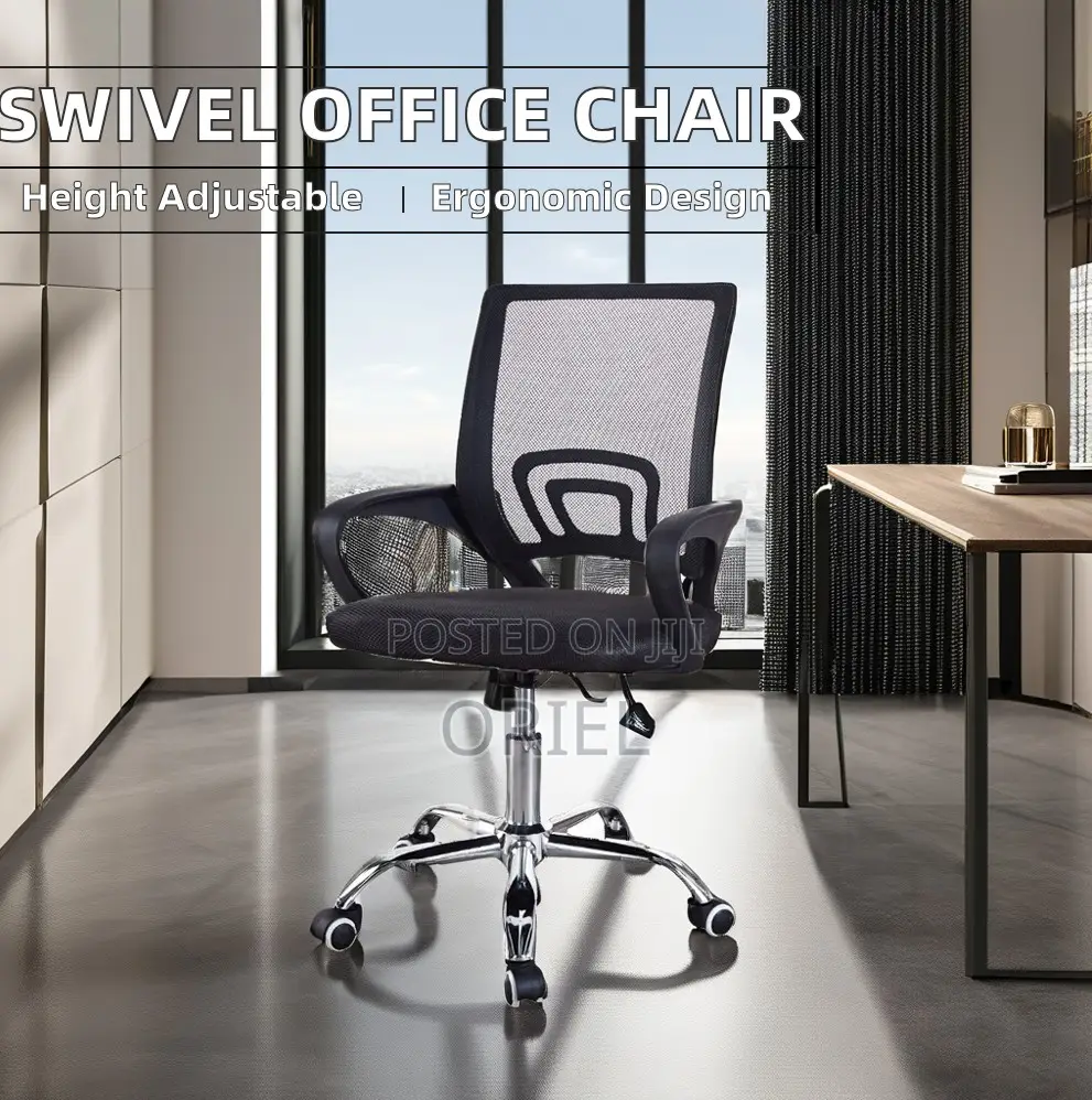 Mid-Back Office Chair : Premium Breathable Conference Chair