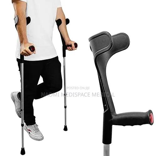 Heavy Duty Open Cuff Crutches - main view