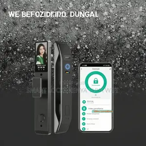3d Face Recognition Smart Door Lock With Camera Tuya Wifi Biometric
