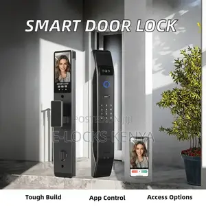 Smart Door Lock With Camera Cat Eye Remote Vedio Card Unlock Tuya Wifi