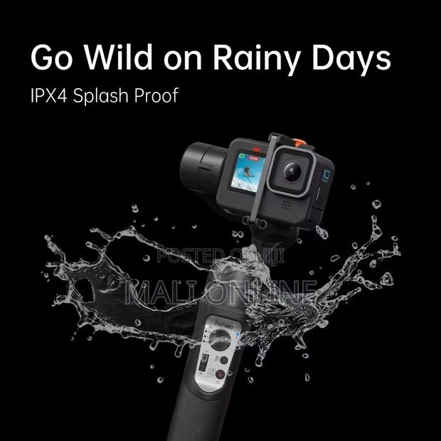 Hohem Isteady Pro 4 3-axis Gimbal Stabilizer Bluetooth Ipx4 14hr Bat - thumbnail 2