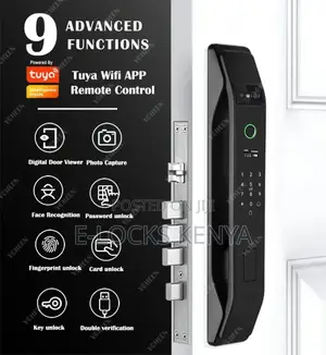 3d Face Remote Control Smart Lock Automatic Wood/Metal Door Tuya Wifi