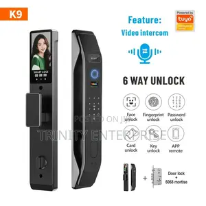 Tuya Smart Door Lock 3d Face Recognition Door Lock Biometric