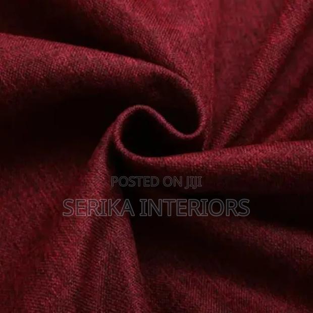 Maroon Linen Curtains Curtains Environmental Friendly Robertson's