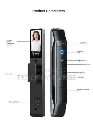 Smart Door Lock *Wifi App Control 3d Face Recognition