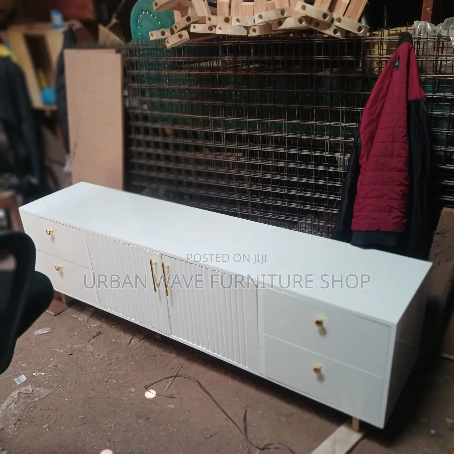 Stylish White  Tv Cabinet