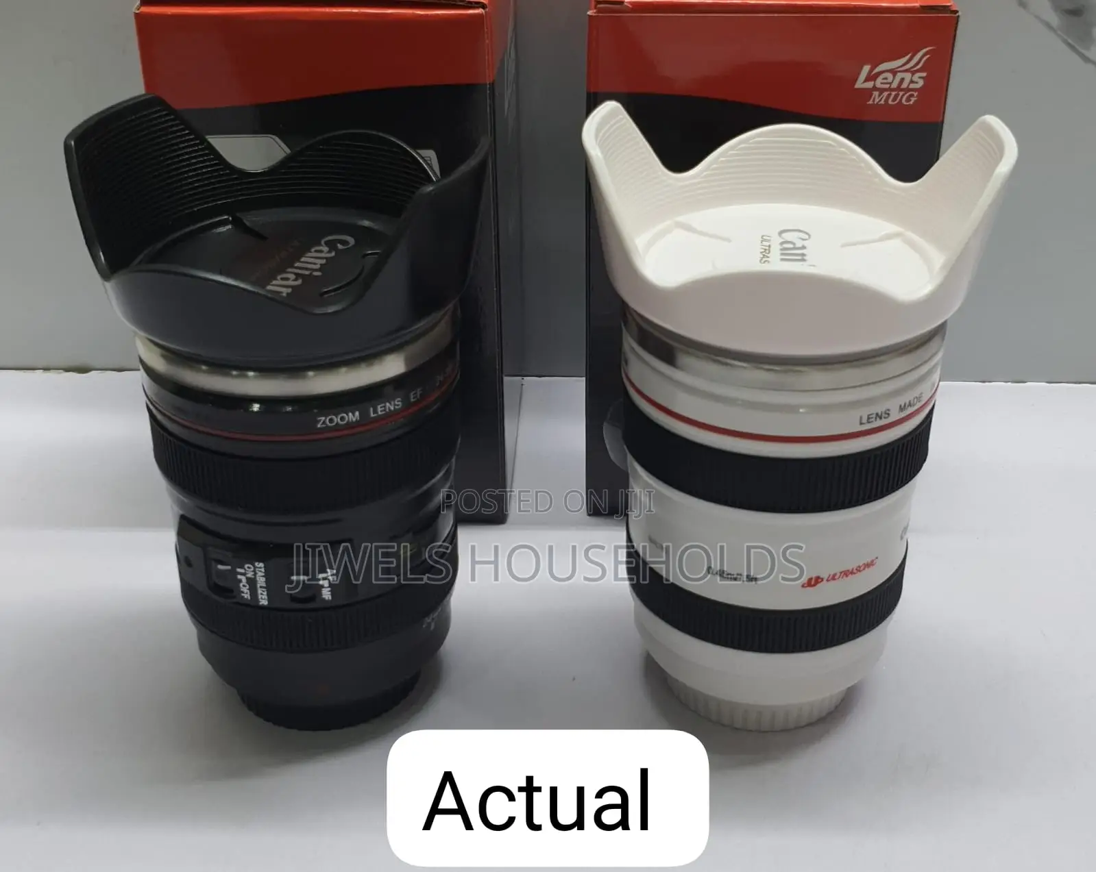 400ml Camera Lens Thermocup